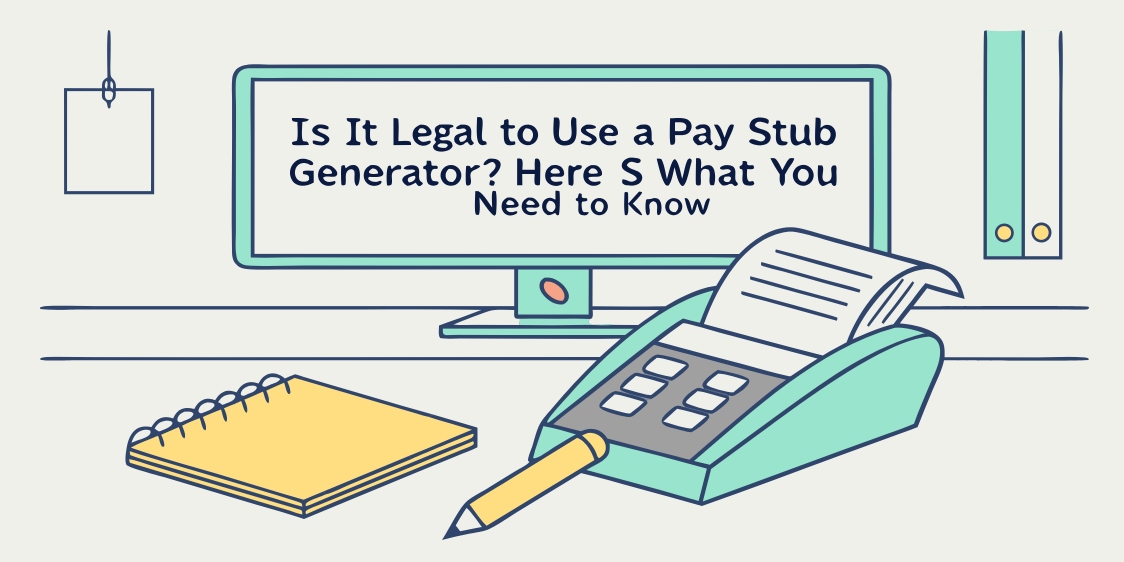 Is It Legal to Use a Pay Stub Generator? Here’s What You Need to Know