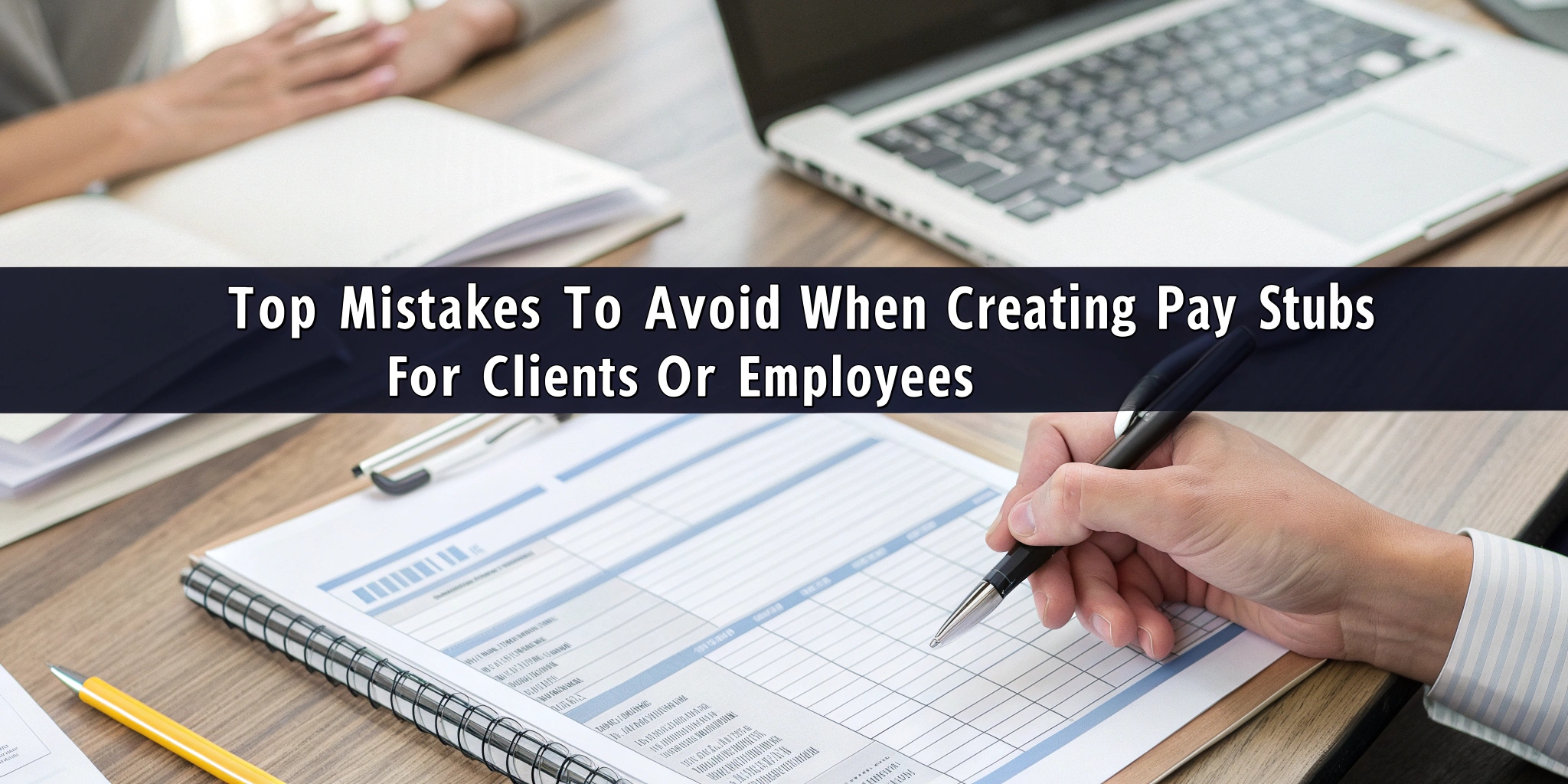 Top Mistakes to Avoid When Creating Pay Stubs for Clients or Employees