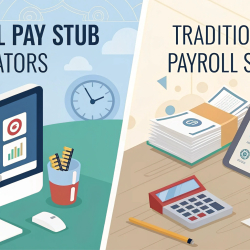Digital Pay Stub Generators vs. Traditional Payroll Services